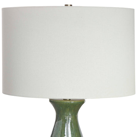 Colestin Table Lamp Deep Green - Dark Green by Uttermost - View 5