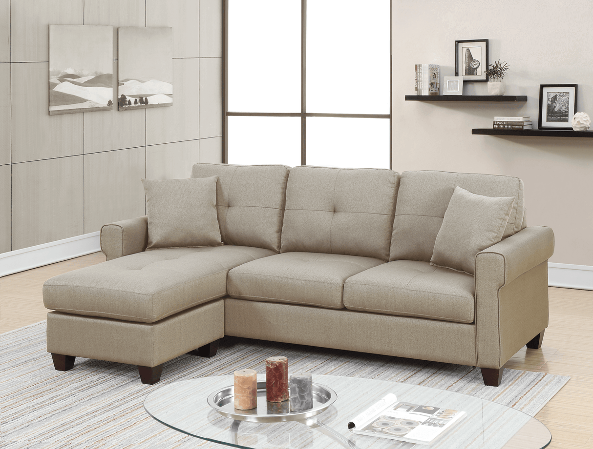 2 - PCS SECTIONAL in Beige - B089112946 - image - 2