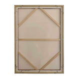 Bluster Framed Abstract Canvas Blue / Brown / Gray / Orange / Purple / White / Yellow - Blue / Light Brown by Uttermost - View 5
