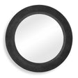 Montgomery Round Mirror - Black by Uttermost - View 1
