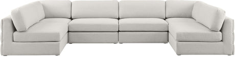 Beckham - Modular Sectional 6 Piece - Beige - Modern & Contemporary