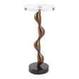 Remolino Drink Table - Bronze by Uttermost - View 1