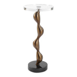 Remolino Drink Table - Bronze by Uttermost - View 1