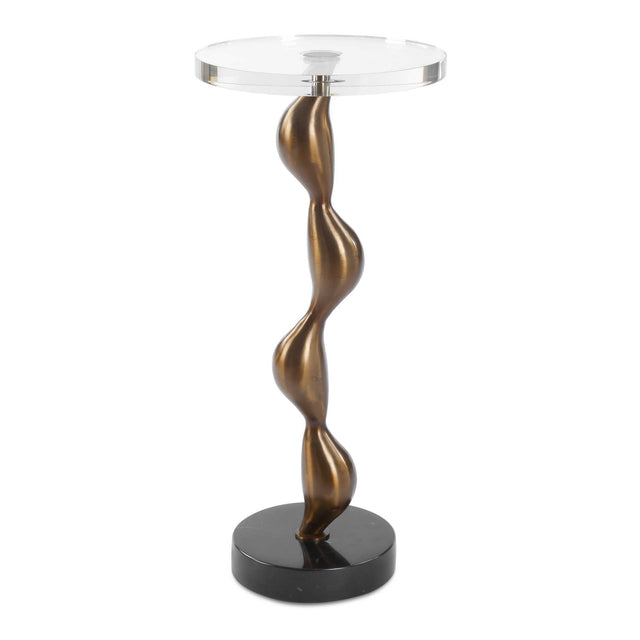 Remolino Drink Table - Bronze by Uttermost - View 1