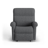 Davis Transitional Fabric Power Rocking Recliner With Power Headrest | Flexsteel