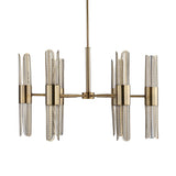 Cret 12 Light Brass Chandelier - Bronze by Uttermost - View 3
