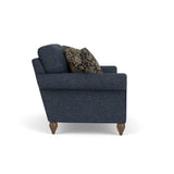 Moxy Fabric Loveseat With Rolled Arms | Flexsteel