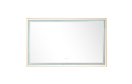 60*36 LED Lighted Bathroom Wall Mounted Mirror with High Lumen+Anti - Fog Separately Control - W1272119870 - image - 12