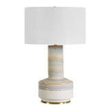 Armitage Textured Table Lamp Blue / Brown / Gray / White - Light Blue / White by Uttermost - View 4