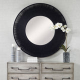 Sailor's Knot Round Mirror - Black by Uttermost - View 2