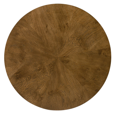 Melange Mulholland Round End Table - Dark Brown by Hooker Furniture - View 6
