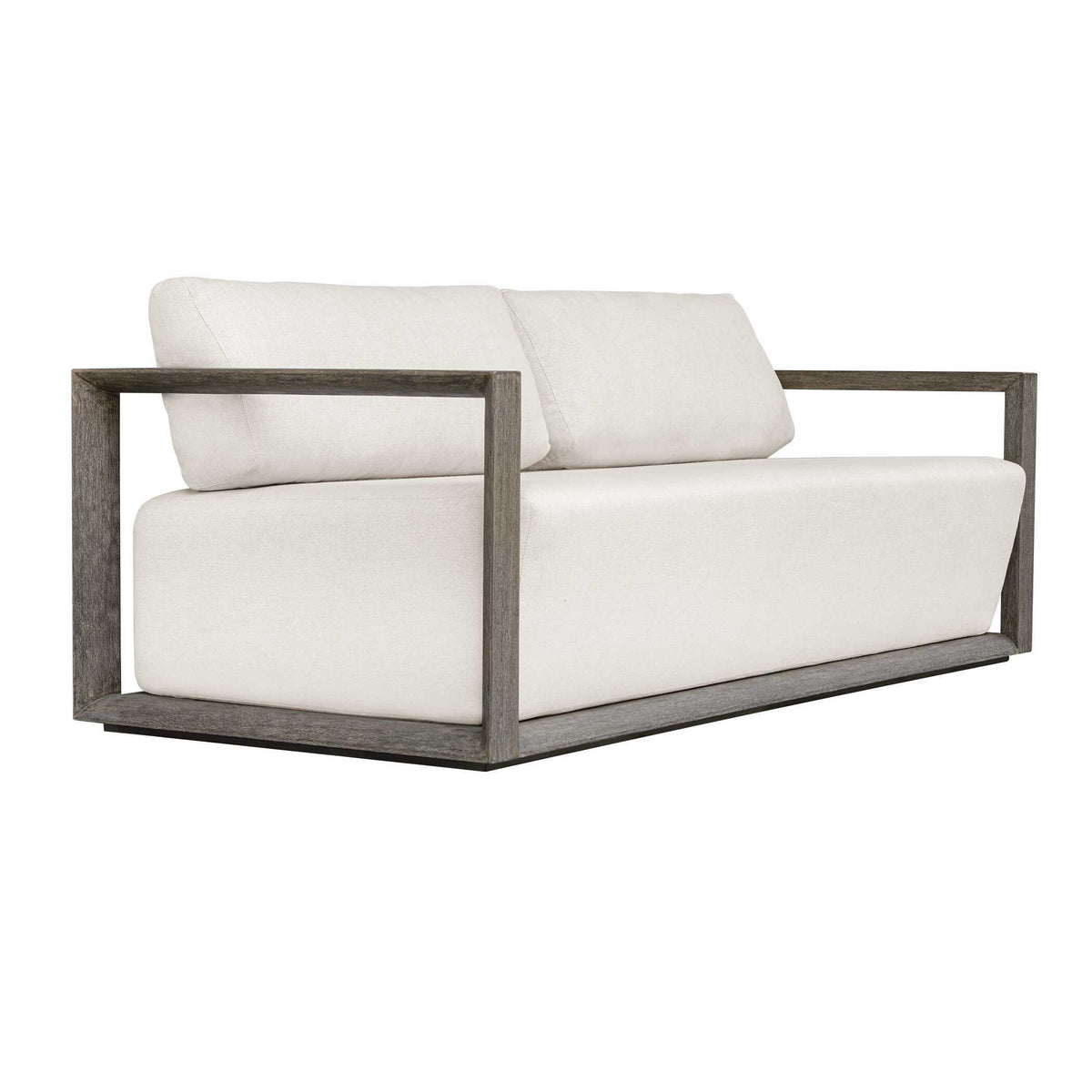 Remsen Outdoor Sofa Gray / Oyster White - White / Dark Gray by Uttermost - View 3