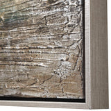 Desert Rain Hand Painted Abstract Art - Gray / Light Brown by Uttermost - View 6