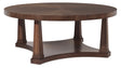 Archives Round Coffee Table - Dark Brown by Hooker Furniture - View 1