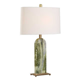 Moorea Marble Table Lamp - Green by Uttermost - View 4