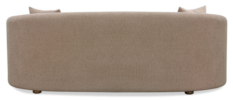 Valentina Stationary Sofa Linden Toast - Beige by Hooker Furniture - View 4