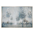 Walk In The Meadow Landscape Art - Light Gray / Blue by Uttermost - View 1