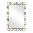 Twist It Mirror Antique Brass - Gold by Uttermost - View 1