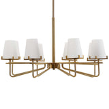 Lassen 8 Light Chandelier Brass - Bronze by Uttermost - View 4
