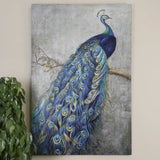 Proud Papa Hand Painted Art - Blue by Uttermost - View 2