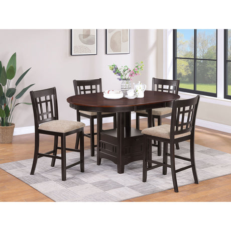 Avonlea Light Chestnut 5-piece Dining Set