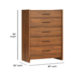 Lincoln Drawer Chest - Warm Walnut | Flexsteel