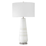 Santino Crackled Ivory Table Lamp - Beige by Uttermost - View 4