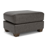 Thornton Leather Ottoman | Flexsteel