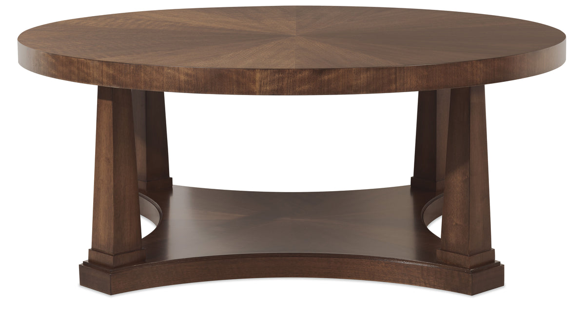 Archives Round Coffee Table - Dark Brown by Hooker Furniture - View 5