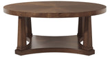 Archives Round Coffee Table - Dark Brown by Hooker Furniture - View 5