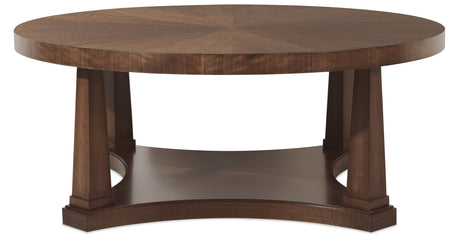 Archives Round Coffee Table - Dark Brown by Hooker Furniture - View 5