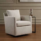 Tisdell Swivel/Glider Chair Cream - White by Uttermost - View 3