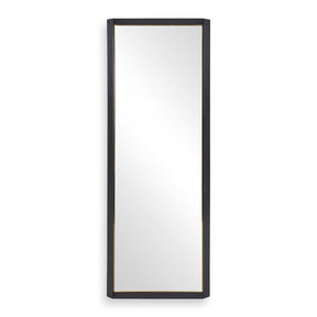 Stenton Tall Wooden Mirror - Black by Uttermost - View 1