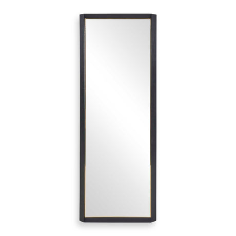 Stenton Tall Wooden Mirror - Black by Uttermost - View 1