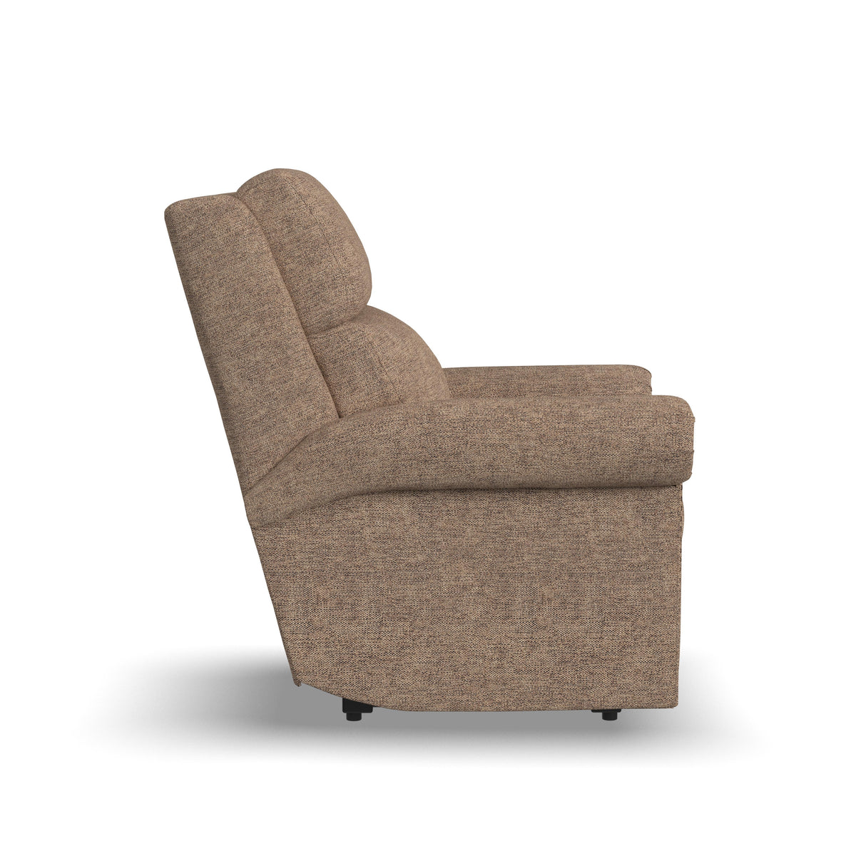 Bernard Power Fabric Recliner With Power Headrest & Lumbar, Nailhead Trim | Flexsteel