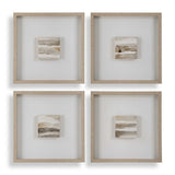 Studying Sepia Hand Painted Canvases (Set of 4) - Light Brown by Uttermost - View 1