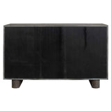Phineas 3 Door Modern Cabinet Woodtone - Dark Brown by Uttermost - View 5