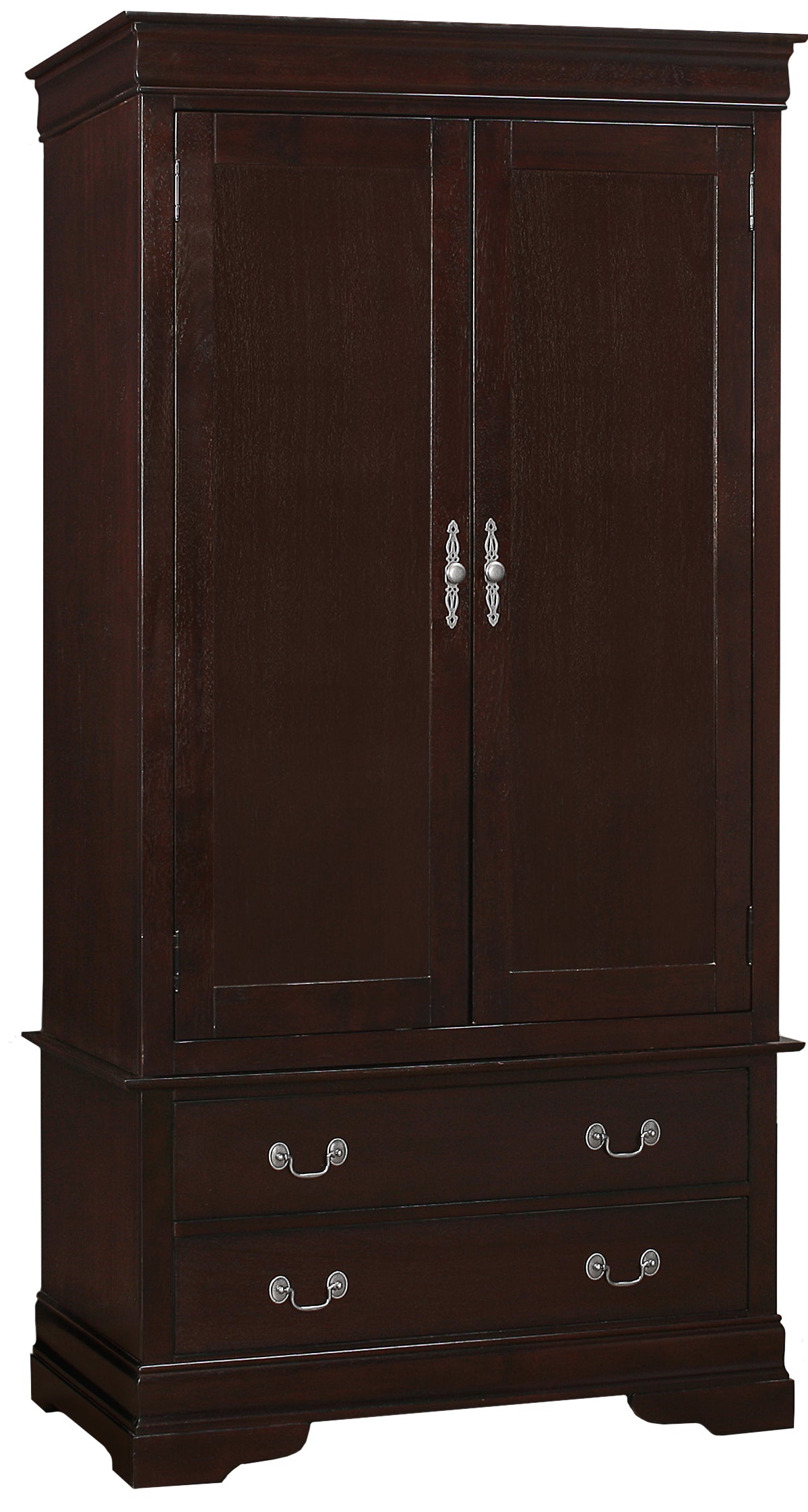 Elegant Cappuccino Storage Armoire - sold by Home Elegance USA