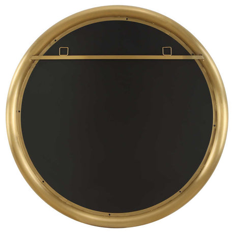Atkinson Modern Round Mirror Brass - Gold by Uttermost - View 6