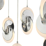 Deuterium Rectangular Chandelier // Chrome  | Finesse - Home Elegance USA