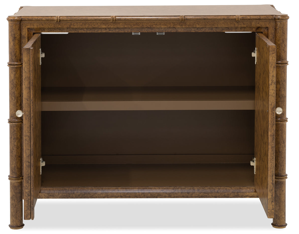 Archives Door Chest Mottled Amber / Beige - Dark Brown / Beige by Hooker Furniture - View 4