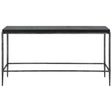 Crescendo Concrete Console Table - Black by Uttermost - View 1