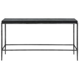 Crescendo Concrete Console Table - Black by Uttermost - View 1