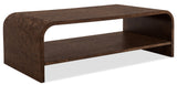 Archives Coffee Table Classic Walnut - Dark Brown by Hooker Furniture - View 1