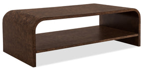 Archives Coffee Table Classic Walnut - Dark Brown by Hooker Furniture - View 1