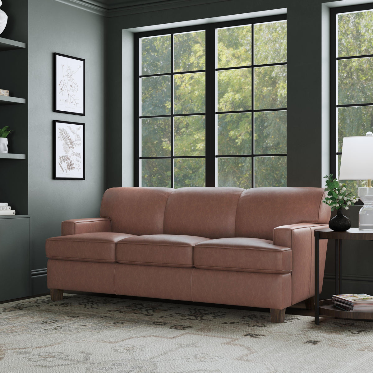Dempsey Leather Sofa | Flexsteel