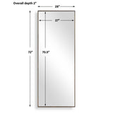 Patterson Dressing Mirror - Bronze by Uttermost - View 8