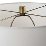 Rhine Brown Glass Table Lamp - Dark Brown by Uttermost - View 6