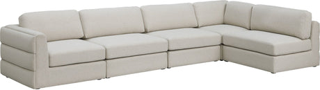 Beckham - Modular Sectional 5 Piece - Beige | Home Elegance USA