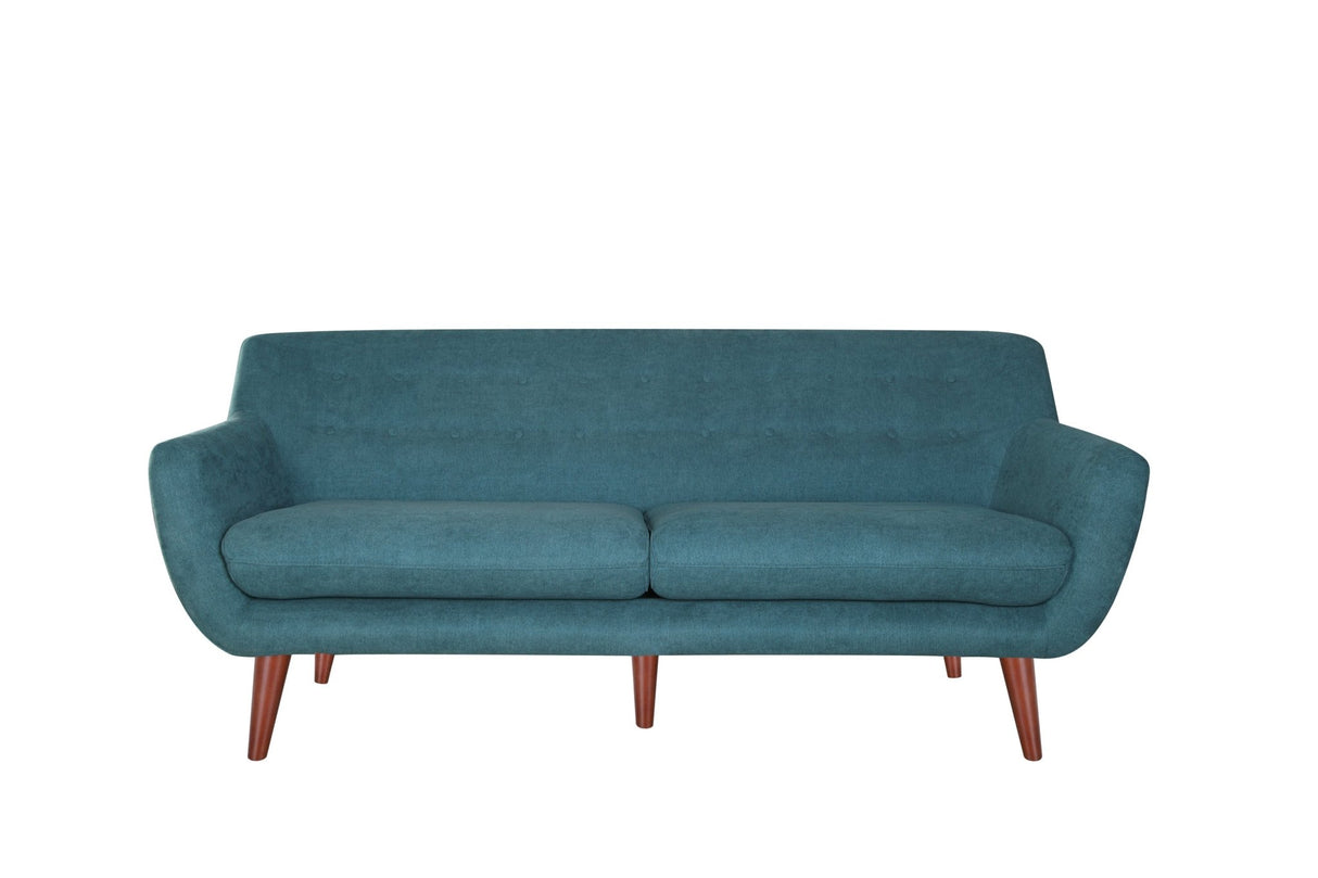 BRENNA SOFA - TEAL | Home Elegance USA